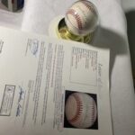 Mohammed Ali Authenticated Official Major League Baseball