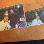 Meeting Kareem Abdul Jabbar and getting autographs