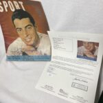 A Sport Magazine Authenticated Joe DiMaggio Autograph