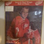 Gordie Howe Autographed Hall Of Fame Induction Night